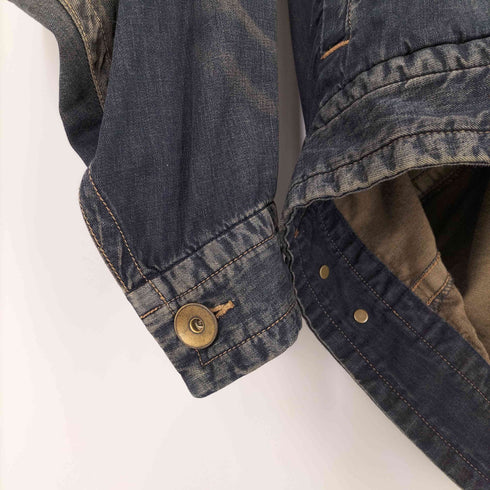 メゾンミハラヤスヒロ Maison MIHARA YASUHIRO 24SS Super Big Denim Jacket メンズ 46