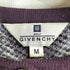 ジバンシィ GIVENCHY 80-90S GOLF ウールモヘヤ混アーガイルチェックニットカーディガン レディース import:M