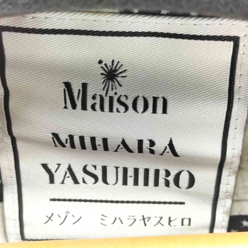 メゾンミハラヤスヒロ Maison MIHARA YASUHIRO Drunker's Path Quilt Printed HS Shirt メンズ 44