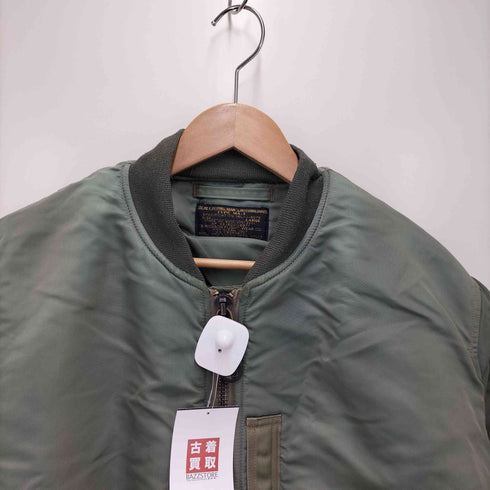 バズリクソンズ BUZZ RICKSONS SCOVILLジップ MA-1 フライトジャケット メンズ JPN:L