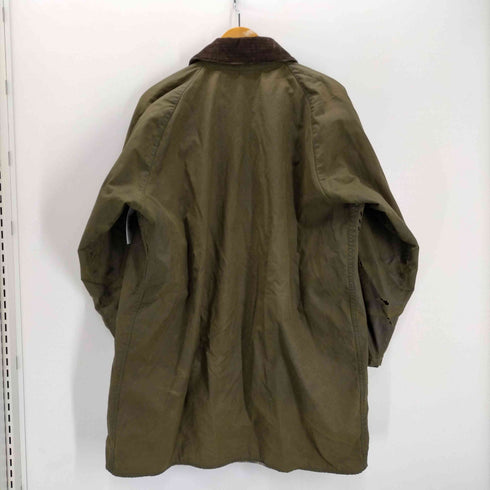 バブアー Barbour 00S 縦ワラント 英国製 裏地タータンチェック GAMEFAIR JACKET ゲームフェア オイルド ジャケット 2000年製 メンズ C40