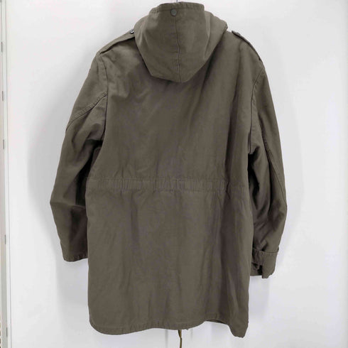 ジャーマンアーミー GERMAN ARMY 80S ボアライナー フーデッド ミリタリー モッズ コート 1987年製 メンズ Gr.12