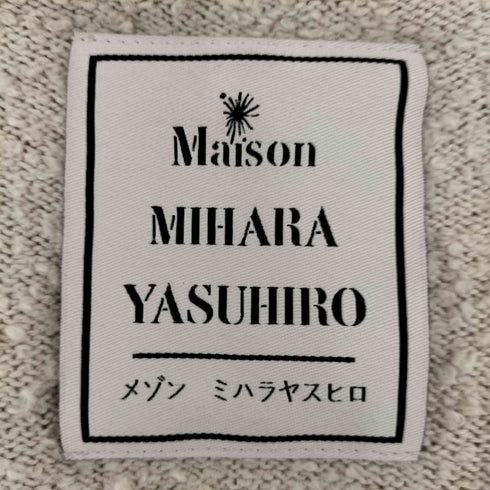 メゾンミハラヤスヒロ Maison MIHARA YASUHIRO 23AW ダメージ加工カーディガン メンズ 44
