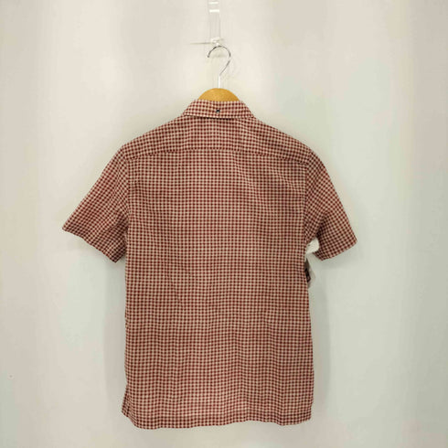 ポールスミス Paul Smith ボタンダウン チェック半袖シャツ レディース M