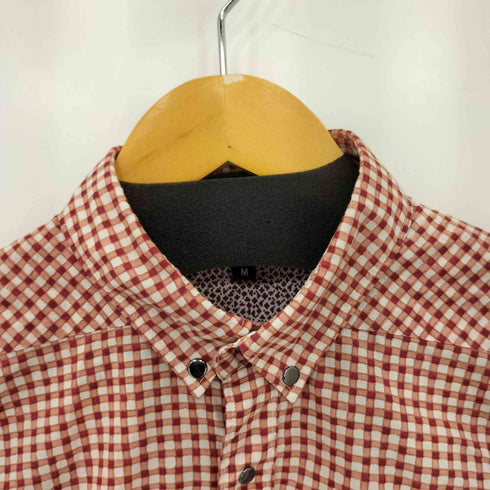 ポールスミス Paul Smith ボタンダウン チェック半袖シャツ レディース M