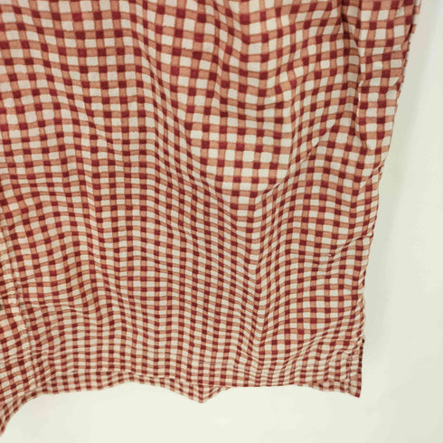 ポールスミス Paul Smith ボタンダウン チェック半袖シャツ レディース M