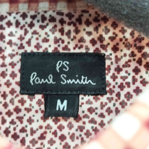 ポールスミス Paul Smith ボタンダウン チェック半袖シャツ レディース M