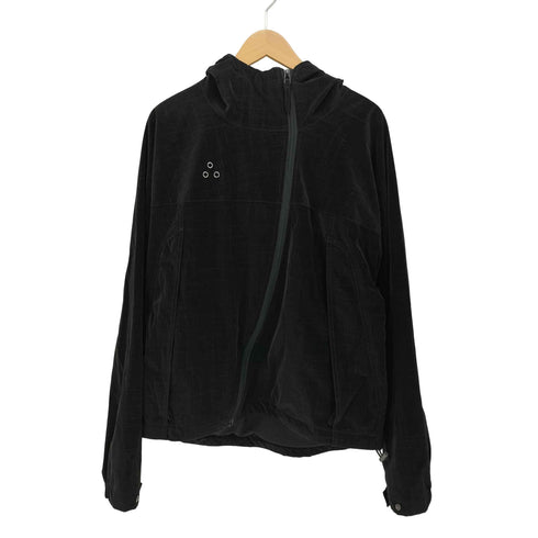 CONTE STRUT DIAGONAL ZIP HOODIE CHARCOAL メンズ JPN:M