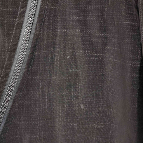 CONTE STRUT DIAGONAL ZIP HOODIE CHARCOAL メンズ JPN:M