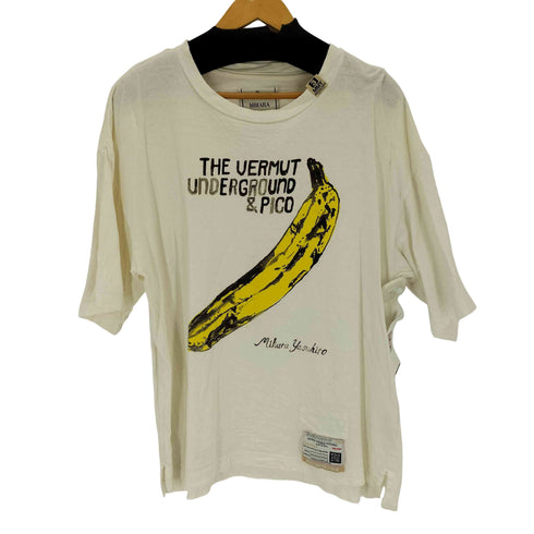 メゾンミハラヤスヒロ Maison MIHARA YASUHIRO printed Tee B メンズ 44