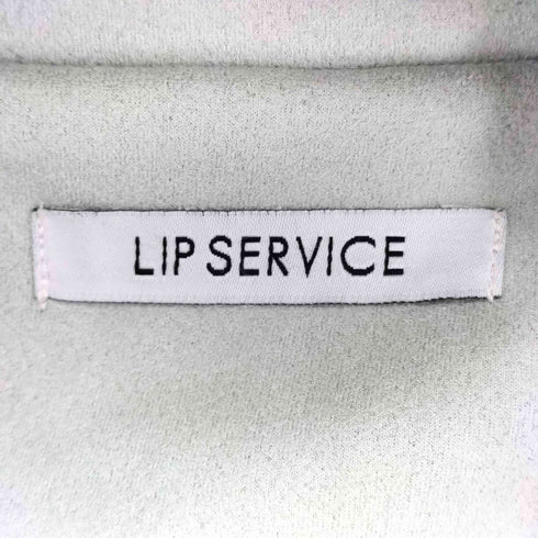 リップサービス LIP SERVICE フェイクスウェードライダースジャケット レディース JPN:M