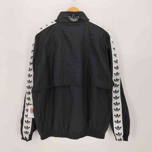 アディダス adidas トレフォイルロゴ サイドテープ ナイロントラックジャケット メンズ