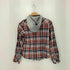 tommy girl チェック フーディ シャツ レディース S