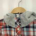 tommy girl チェック フーディ シャツ レディース S