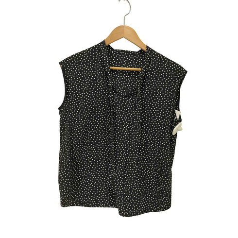 アルアバイル allureville ドット ノースリーブブラウス レディース JPN:2