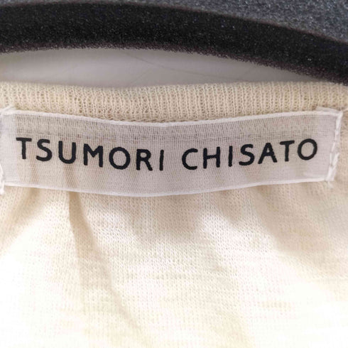 ツモリチサト TSUMORI CHISATO ウールフロントデザインカーディガン レディース JPN:2