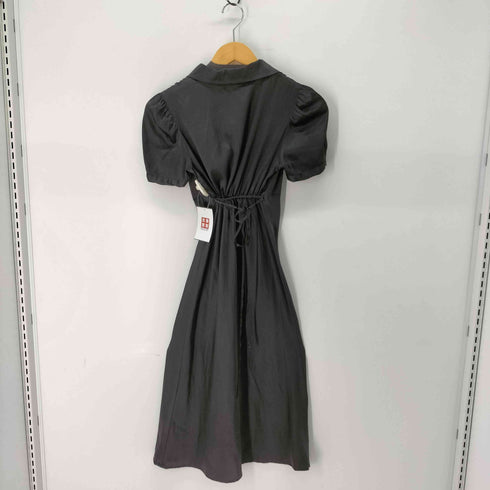 アニエスベー agnes b. フランス製 シルク ストレッチ ワンピース レディース FR:36