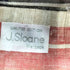 ジェイスローアン J.Sloane リネン混 半袖 チェックシャツ レディース 40
