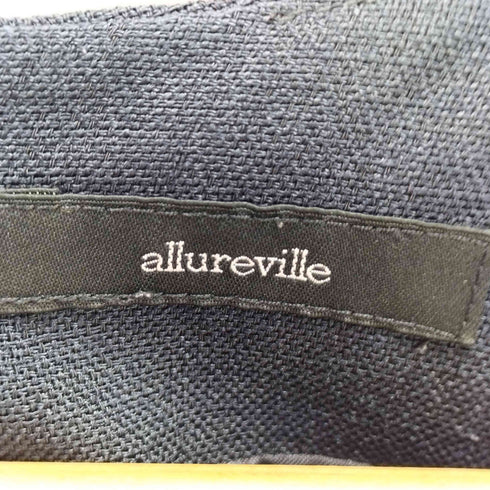 アルアバイル allureville プリーツドッキング ノースリーブワンピース レディース US:0-2