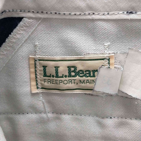 エルエルビーン L.L.Bean 80S USA製 ウエスト折込 42TALON ジップ コットンツイル ショート ワーク パンツ ショーツ メンズ 33