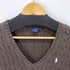 ラルフローレンスポーツ RALPH LAUREN SPORT Vネック コットンニット レディース import:M