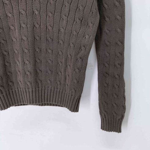 ラルフローレンスポーツ RALPH LAUREN SPORT Vネック コットンニット レディース import:M