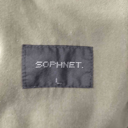 ソフネット SOPHNET. ポリ ラミー テーパード スラックス パンツ メンズ JPN:L