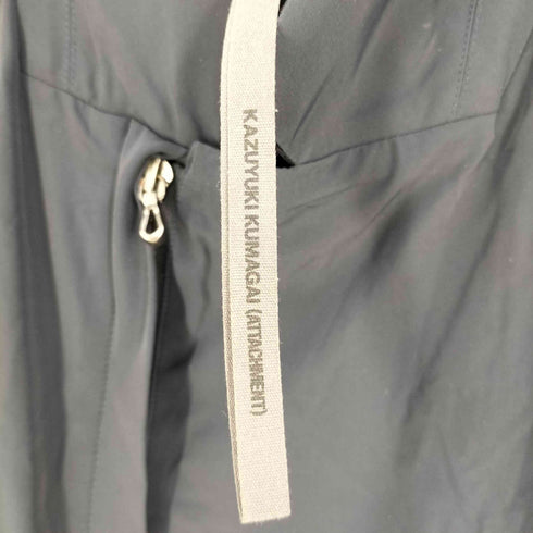 カズユキクマガイ KAZUYUKI KUMAGAI NyストレッチタフタxTCP裏毛 ZIP UPジャケット メンズ JPN:3