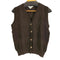 ジバンシィ GIVENCHY ウール100 アーガイルニットベスト レディース import:M