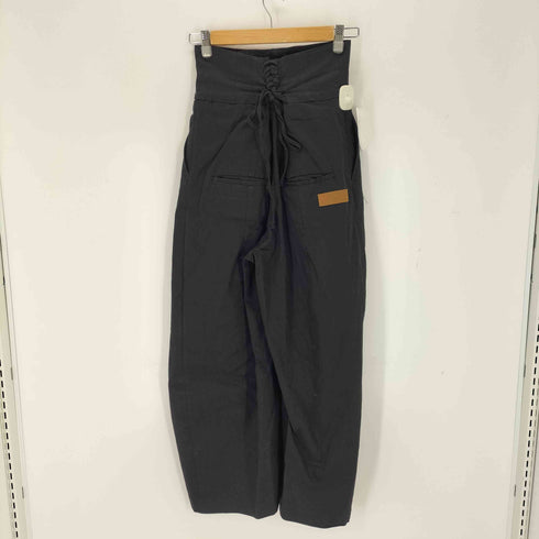 クヌースマーフ Knuth Marf バックレースアップハイウエストパンツ レディース FREE