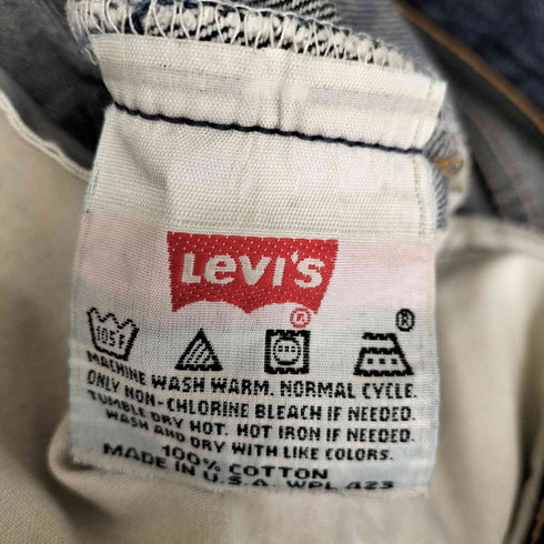 リーバイス Levis 90S USA製 544刻印 501 ボタンフライ インディゴデニムパンツ レディース 29/34