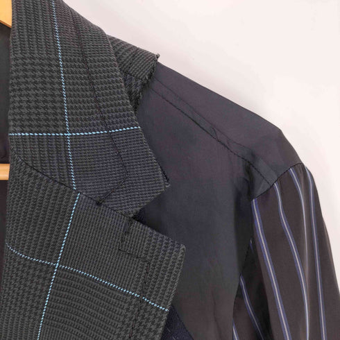 サカイ Sacai 21ss Suiting Coat 素材切替チェックコート メンズ JPN:1