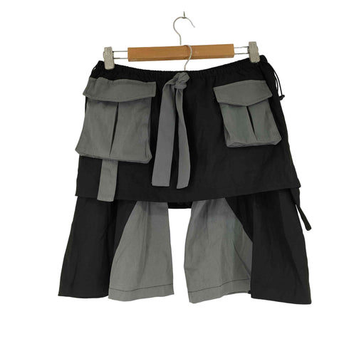 シーイン SHEIN レックウォーマー付き バイカラー スカパン レディース JPN:M