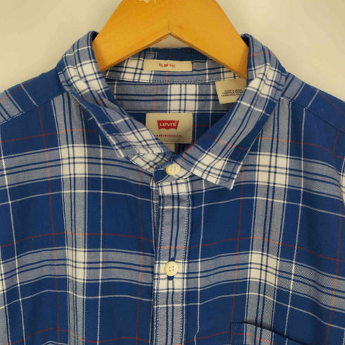 リーバイス Levis SLIM FIT チェック柄 長袖シャツ メンズ import:L