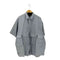 フレッシュサービス Fresh Service MICRO TYPEWRITER FLAP POCKET S/S SHIRT ストライプシャツ メンズ FREE