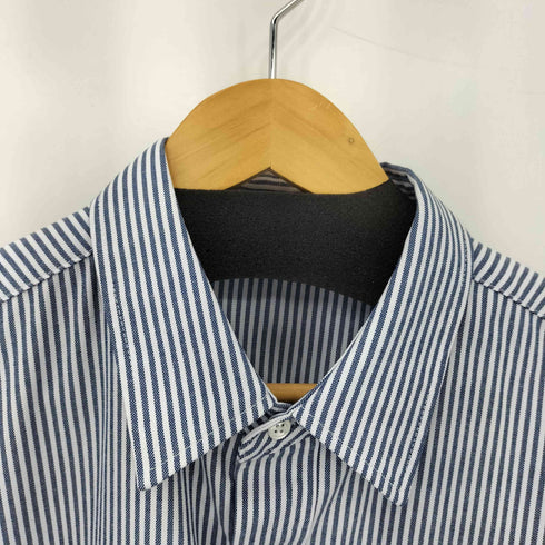フレッシュサービス Fresh Service MICRO TYPEWRITER FLAP POCKET S/S SHIRT ストライプシャツ メンズ FREE