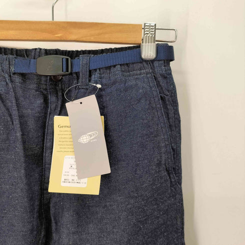 グラミチ GRAMICCI 別注 DENIM CROPPED PANTS リネンコットン レディース JPN:M