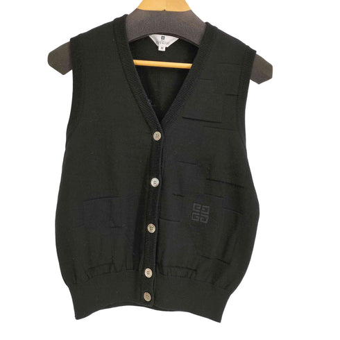 ジバンシィ GIVENCHY 80-90S GOLF ウールニットベスト レディース import:M