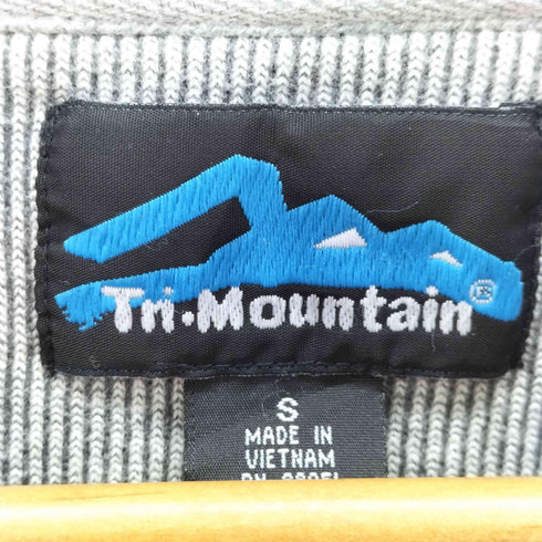 トライマウンテン TRI-MOUNTAIN 90s BUCKET OF BLOOD SALOON フロント刺繍 裏起毛 ヘンリーネック スウェット メンズ import:S