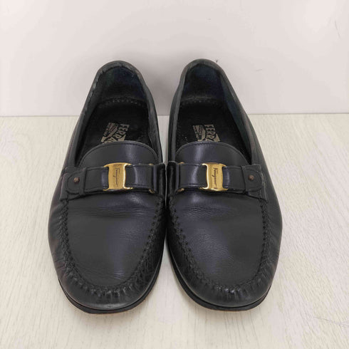 サルヴァトーレフェラガモ Salvatore Ferragamo イタリア製 ヴァラ レザー ローファー レディース US:7.5