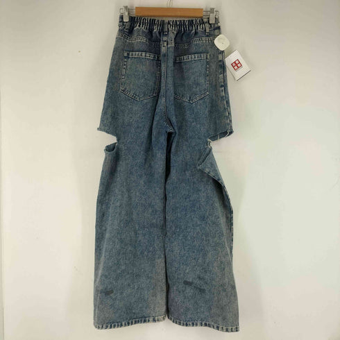ヘルム HELM カットオフデザイン デニムパンツ レディース JPN:L