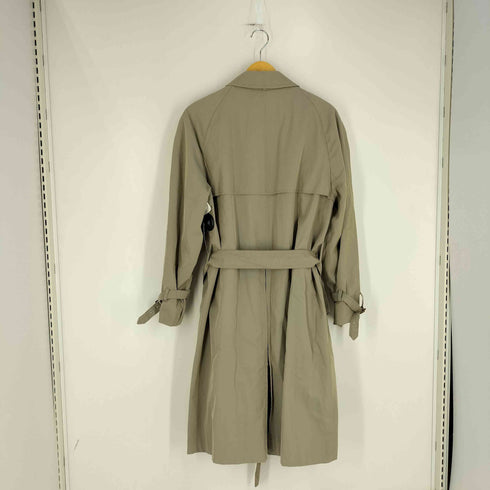 アクアスキュータム AQUASCUTUM 70-80s 英国製 裏地チェック ライナー付き 玉虫 ステンカラーコート メンズ