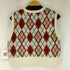 ザラ ZARA argyle vest レディース import:S