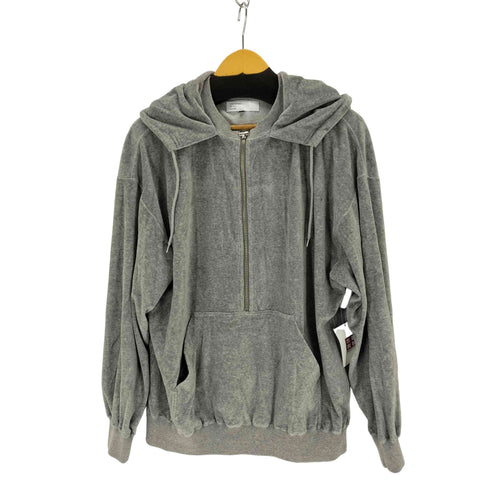 インターナショナルギャラリービームス International Gallery BEAMS ベロアハーフジップパーカー メンズ import:L