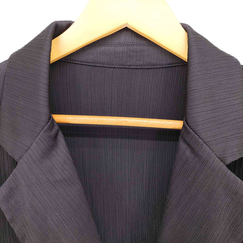 ザラ ZARA ダブルブレスト プリーツ テーラード ジャケット レディース import:XS