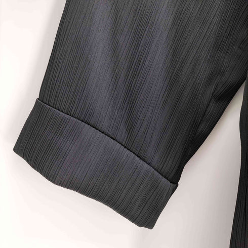 ザラ ZARA ダブルブレスト プリーツ テーラード ジャケット レディース import:XS