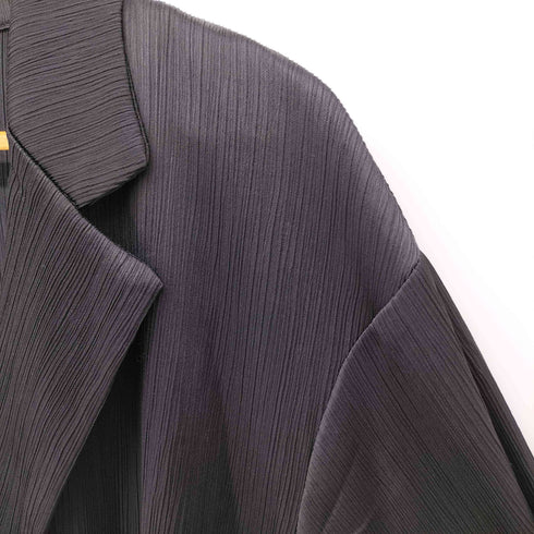 ザラ ZARA ダブルブレスト プリーツ テーラード ジャケット レディース import:XS