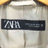 ザラ ZARA 1B ウール ヘリンボーン ツイル テーラード ジャケット レディース import:XS