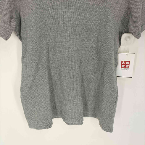アヴィレックス AVIREX Vネック S/S ワッフル Tシャツ メンズ import:L
