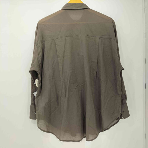 ガリャルダガランテ GALLARDAGALANTE 22SS コットンローン シアー シャツ レディース F